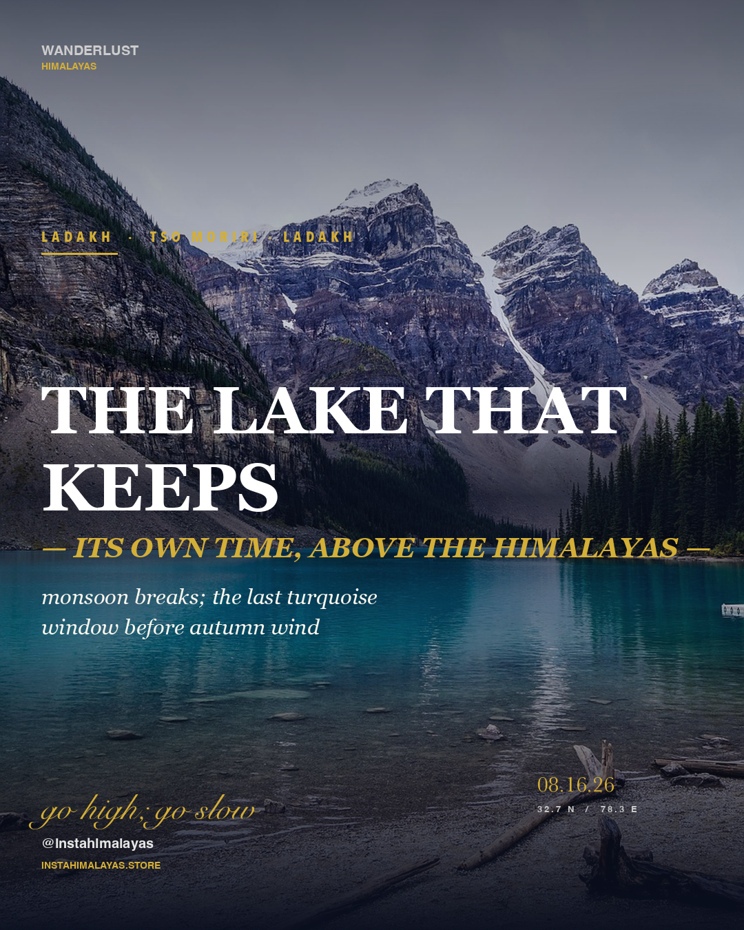 Tso Moriri: Ladakh's Quiet Lake Before the Autumn Wind